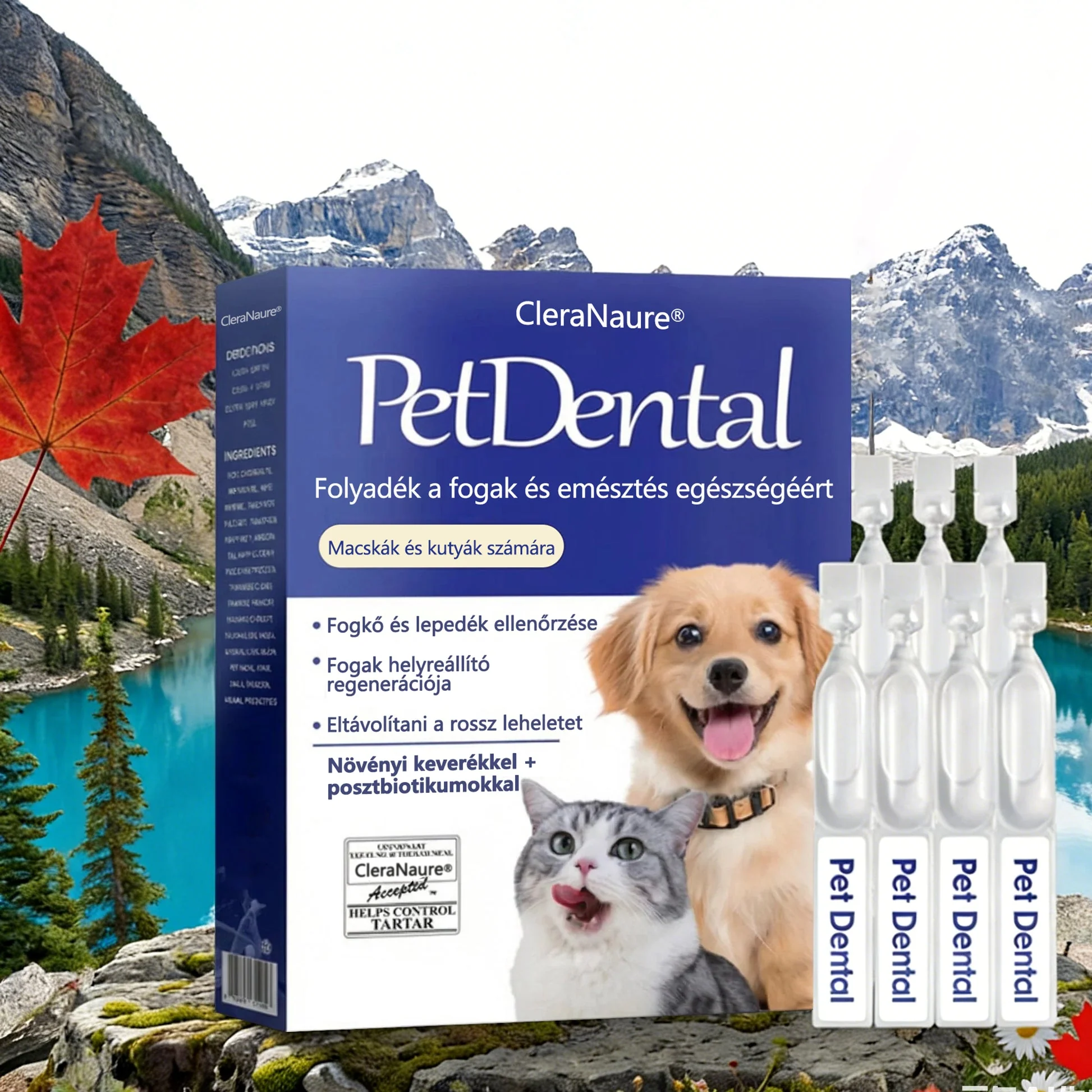 [Official Store]CleraNaure® Pet Dental & Digestive Health Oral Liquid – Freshens breath, removes tartar, promotes gum regeneration, stabilizes teeth (for cats and dogs) – 80% off today!-🛒